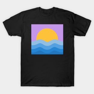 Purple sun T-Shirt